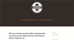 Desktop Screenshot of cooperscoffeehouse.com
